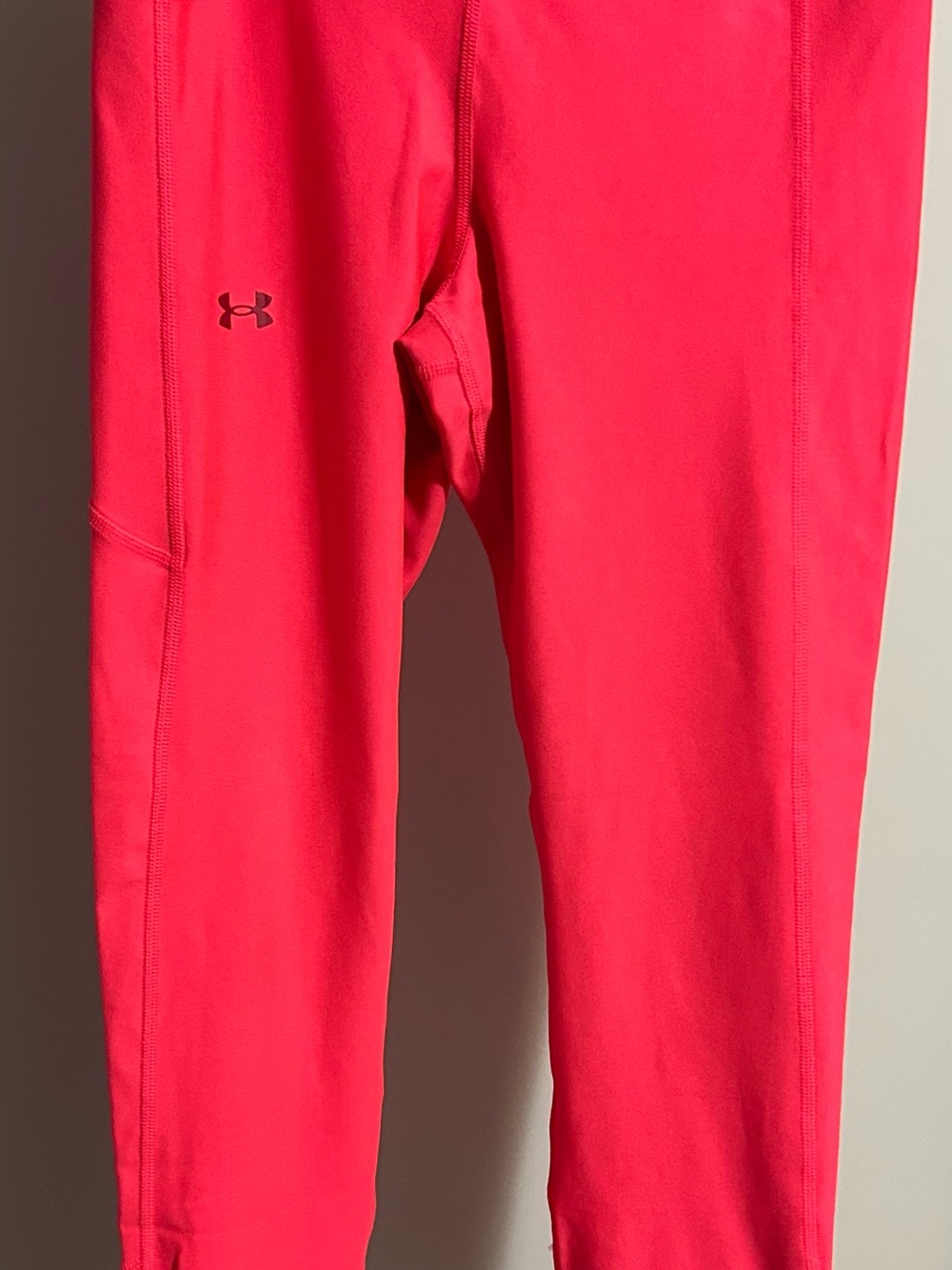 Under Armour Girls' Hot Pink Performance Leggings